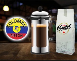 Café Colombie piston