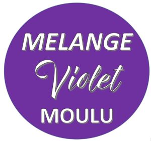 LOGO MÉLANGE VIOLET MOULU