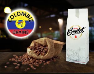 Café Colombie grains