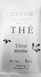 Sachet Infusion Tilleul Menthe individuel