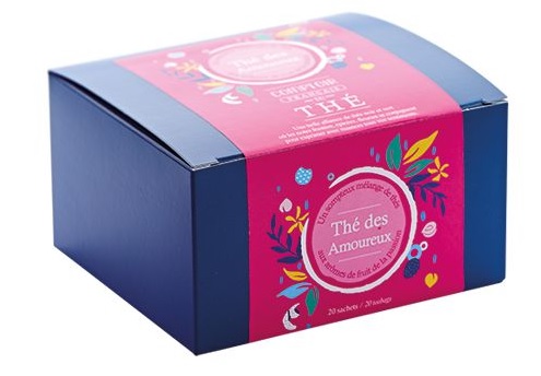 Thé Mixte Des Amoureux Boite sachet Café Boulet