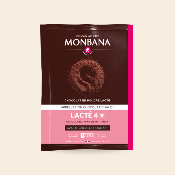 Dosettes chocolat en poudre lacté 4 étoiles 30 g par 10