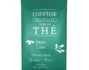 Thé Vert glacé Japan lime en sachet Thé Café Boulet 2