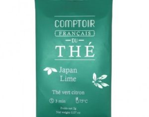 Thé Vert glacé Japan lime en sachet Thé Café Boulet