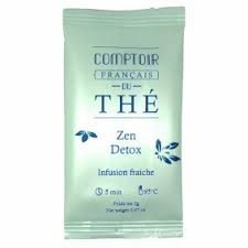 Sachet Infusion Zan Detox individuel Boite sachet Café Boulet