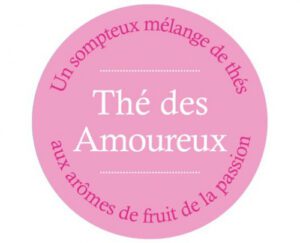 logo ETIQUETTE THE DES AMOUREUX 806