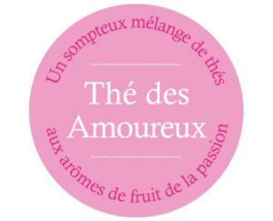 logo ETIQUETTE THE DES AMOUREUX 806