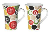 Coffret de 2 mugs Jaipur Orange Tasses, mugs et coffrets Café Boulet 2