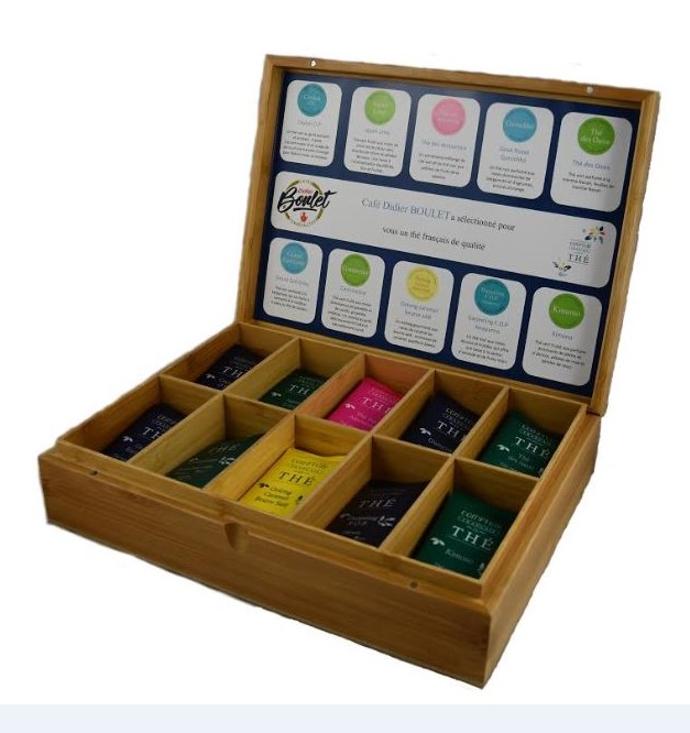 Coffret Bambou de Thés Coffret Café Boulet