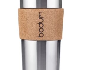 Mug de voyage Isotherme Bodum Inox et liege cl