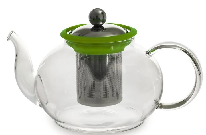 Théière 1L borosilicate verte Accessoires Thés Café Boulet