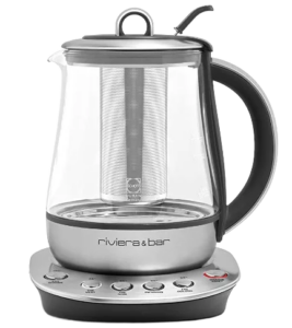 Théière Riviera & Bar Jaipur Inox + 4 sachets de thé 20g offerts