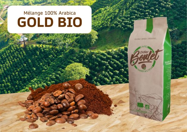 café mélange 100% Arabica Gold Bio