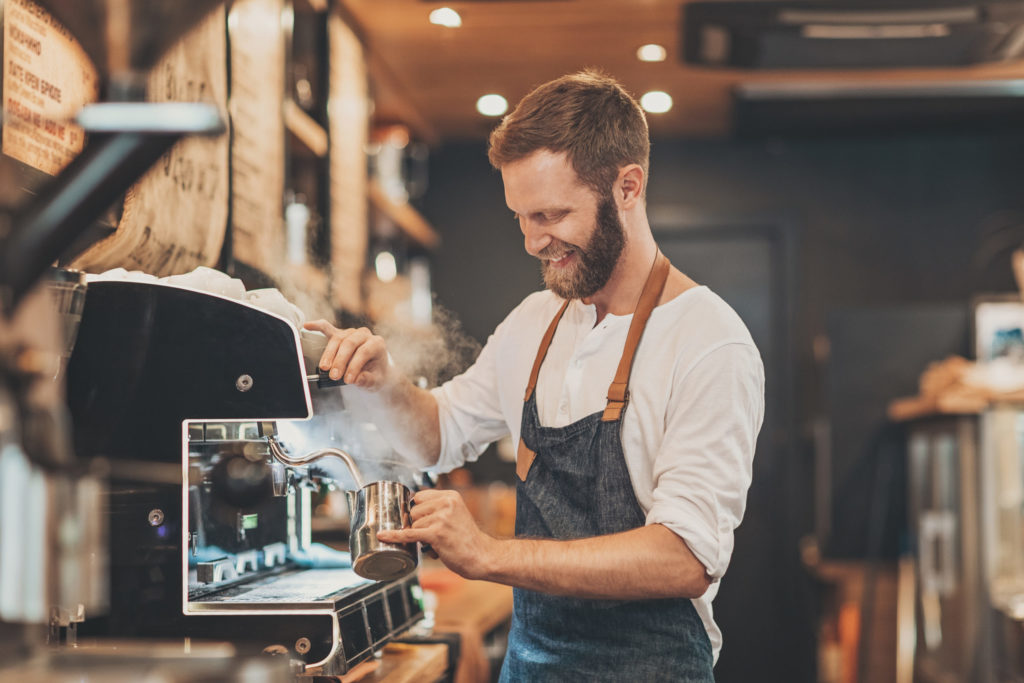 restaurateur machine café