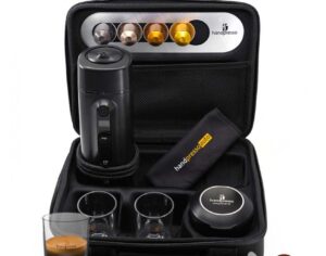Malette avec machine Handpresso Auto Capsule + 20 capsules offertes Machine Café Boulet