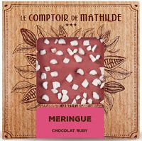 Tablette  chocolat Ruby meringue – 80g