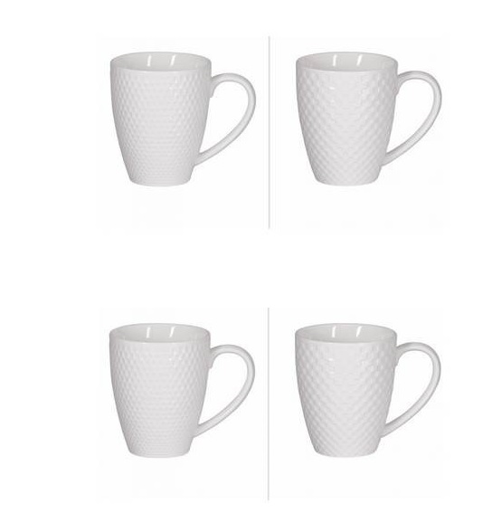 Coffret de 4 mugs Snow 35 cl Tasses, mugs et coffrets Café Boulet