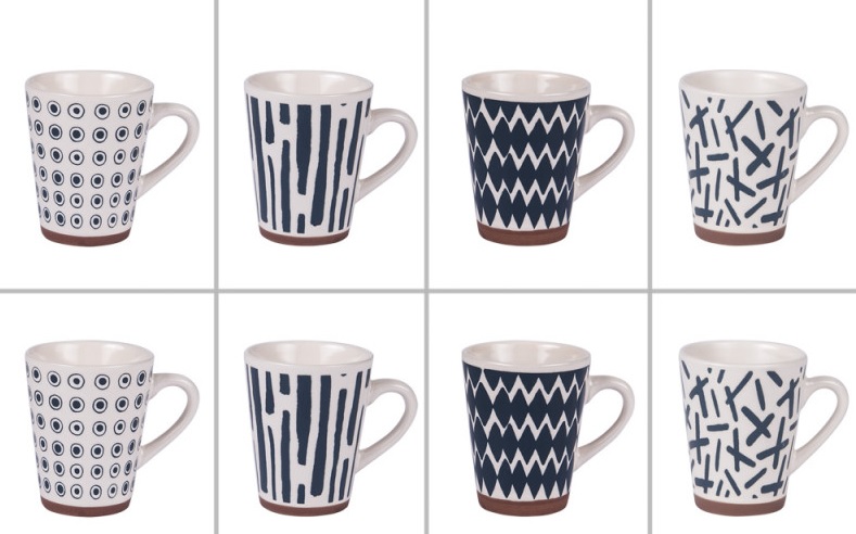 Coffret 8 tasses 10 cl Fidji Vaisselle Café Boulet