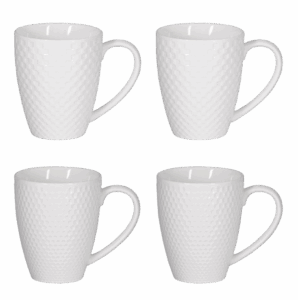 Coffret de 4 mugs Snow 35 cl