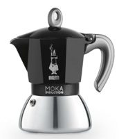 Cafetière Moka induction 4 tasses noire
