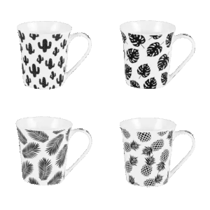 Coffret 4 mugs Costa Rica