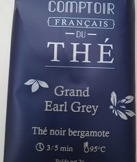 Sachet Thé Noir Grand Earl Grey individuel Boite sachet Café Boulet 2