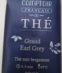 Sachet Thé Noir Grand Earl Grey individuel Boite sachet Café Boulet