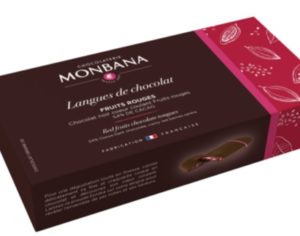 Langues de Chocolat Framboise Gourmandises Café Boulet