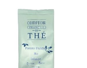 Sachet Infusion Pomme Fraîche Bio individuel Boite sachet Café Boulet