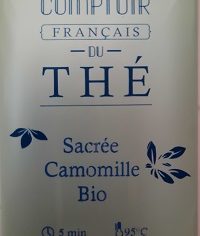 Sachet Infusion Sacrée Camomille Bio Boite sachet Café Boulet 2