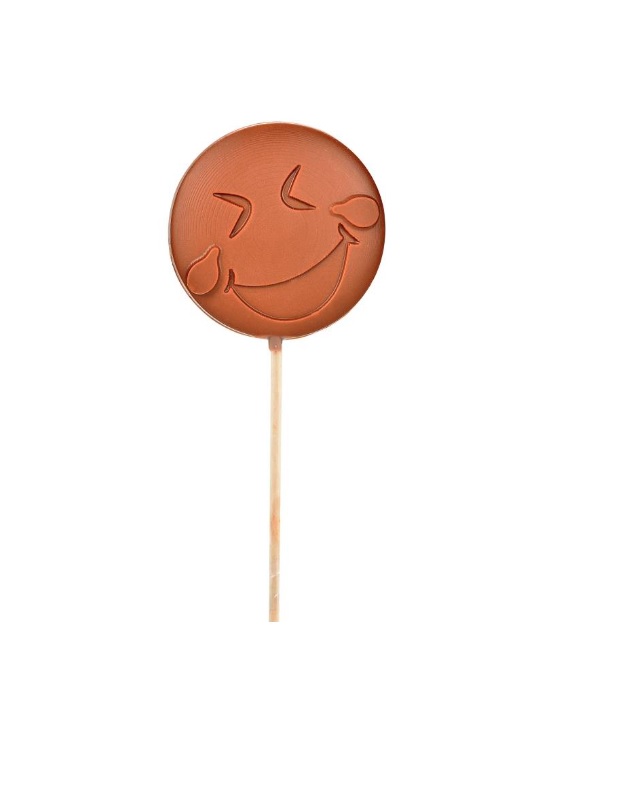 Sucette Emotichoc MDR Chocolat Lait 40g Gourmandises Café Boulet
