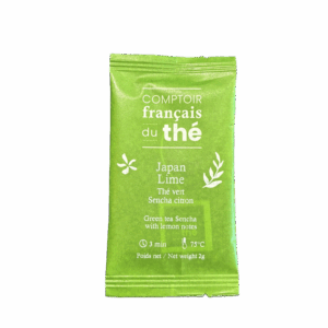 Sachet Thé Vert Japan Lime individuel