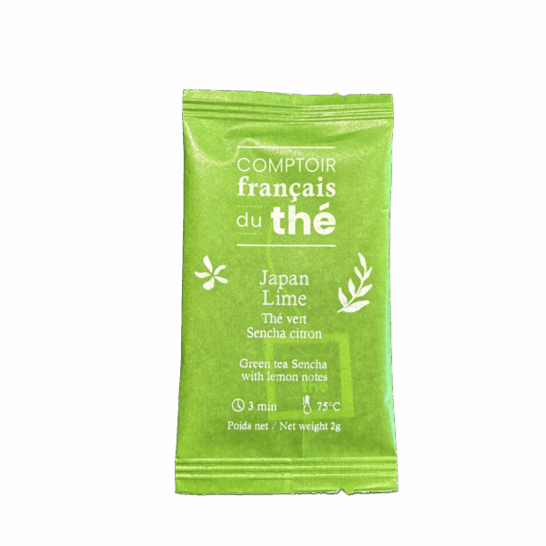 Sachet Thé Vert Japan Lime individuel