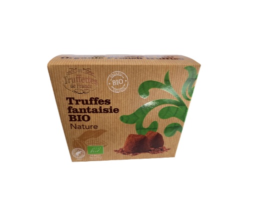 Boîte truffes Bio nature 250g Gourmandises Café Boulet 2