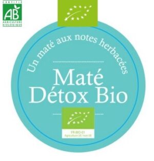 Maté Detox Bio étiquette