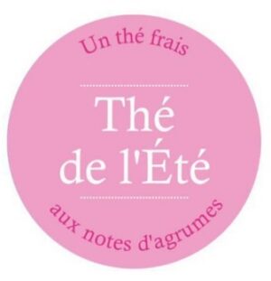 Thé de l'été étiquette