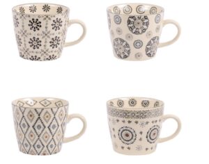 Coffret de 4 tasses Nelson 30cl Tasses, mugs et coffrets Café Boulet