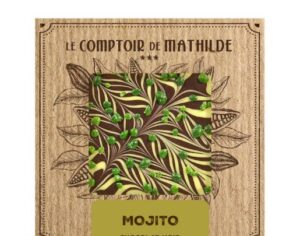 Tablette Chocolat Noir Mojito 80G Gourmandises Café Boulet