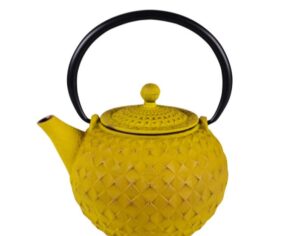 Théière en fonte avec filtre inox Octo jaune 1l Accessoires Thés Café Boulet