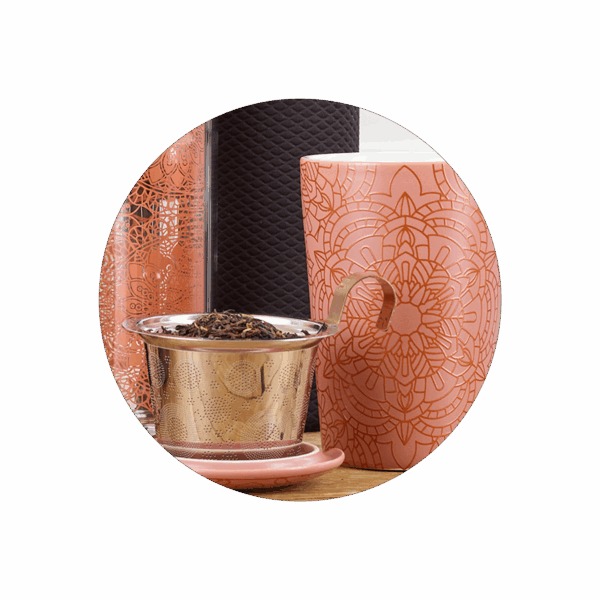 Tisanière en Porcelaine Teaeve Mandala Powder – Image 2