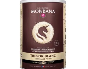 Chocolat en Poudre Aromatisé Blanc 250g Trésor Chocolat Café Boulet