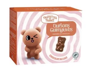 Oursons Guimauves enrobés de Chocolat au Lait Gourmandises Café Boulet