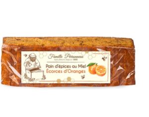 Pain d’épices au Miel – Écorces d’Orange 300g Gourmandises Café Boulet