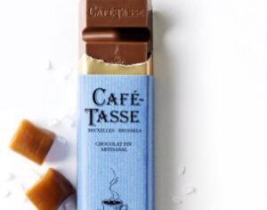 Barre de chocolat au Lait fourré Caramel Beurre Salé Gourmandises Café Boulet