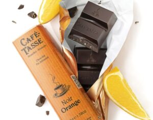 Barre de chocolat Noir & zestes d’Orange Gourmandises Café Boulet