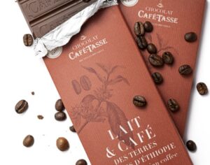 Tablette de Chocolat au Lait & Café d’Éthiopie Gourmandises Café Boulet 5