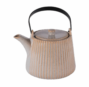 Théière Tiao 1L Beige avec filtre