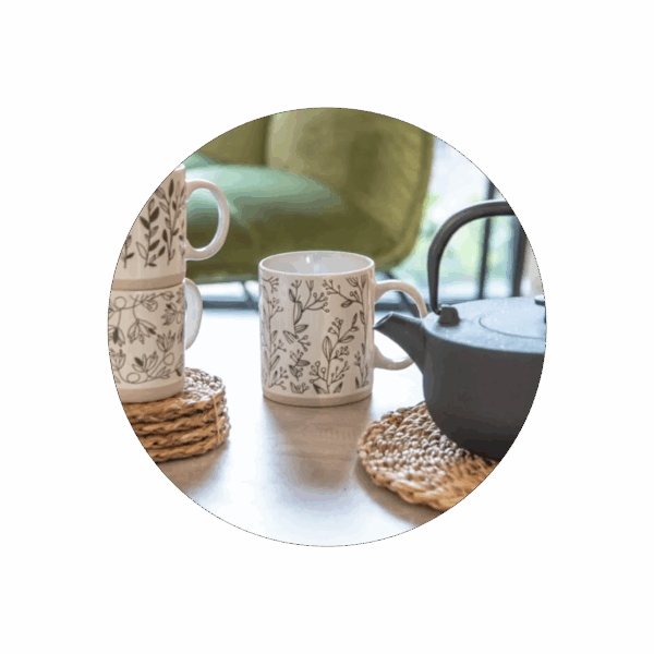 Coffret 4 Mugs Bucolique 35cl – Image 2