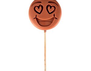 Sucette Emotichoc I Love U Chocolat au Lait 40g Gourmandises Café Boulet