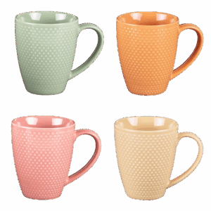 Coffret de 4 Mugs Sunrise 35cl